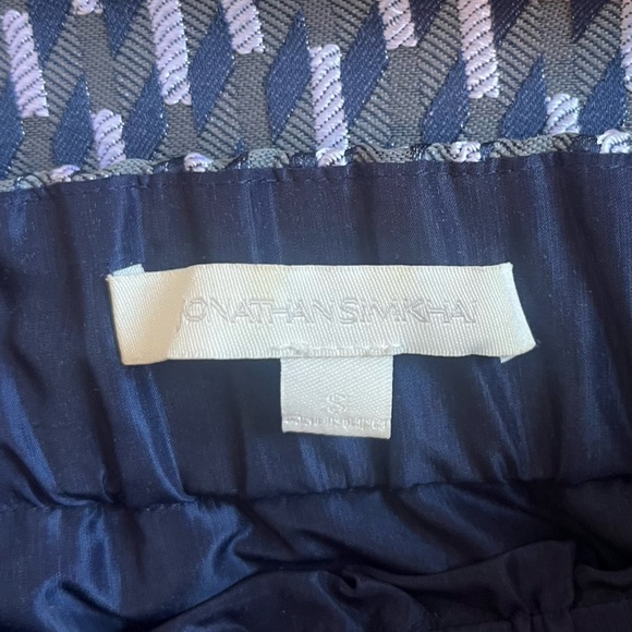 Jonathan Simkhai Jacquard Off-shoulder Dress - Picture 6 of 8